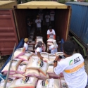 1.000 Ton Beras Untuk Afrika Siap Berangkat Menuju Tanjung Perak
