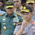 Polisi Dan Tentara Kompak, Siapkan Pasukan Pemukul