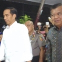 Didampingi JK, Jokowi Jenguk Korban Bom Kampung Melayu Di RS Polri