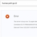 Bukan Diretas, Situs Resmi Polri Sedang Diperbaiki