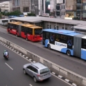 Belum Beroperasi, Bus TransJakarta Hanya Melintas Di Halte Kampung Melayu