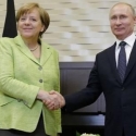 Pertemuan Merkel-Putin Fokus Pada KTT G20