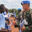 Meriah, Peringatan Peacekeepers Day Di Camp Kontingen Garuda Afrika Tengah