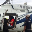 Sensasi Mudik Naik Helikopter