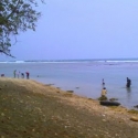 Pengunjung Pantai Sindangkerta Menurun Lebaran Tahun Ini