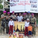 Satgasmar Ambalat XXI Gelar Safari Ramadhan Di Pulau Sebatik