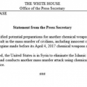 Gedung Putih: Assad Kembali Rencanakan Serangan Kimia