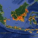 Sebaran Hotspot Terbanyak Di Kalimantan Barat