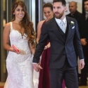 Gaun Pengantin Istri Messi Diterbangkan Dari Barcelona Dengan Jet Pribadi