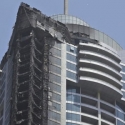 Kebakaran Di Gedung Pencakar Langit Dubai Dipadamkan, Jalanan Kembali Dibuka