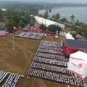 Tegaskan Komitmen, Telkom Dan Krakatau Steel Gelar Upacara Bendera Di Banten