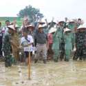 Terobosan Bupati Dodi, Lahan Rawan Karhutlah Disulap Jadi Sawah