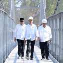 Target Jokowi, 300 Jembatan Gantung Rampung Tahun Depan