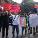 Demonstran Di Kedubes Myanmar Tuduh Jokowi Pengecut