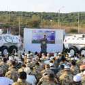 Tentara Muslim Salat Ied Bersama Di Lebanon