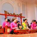 Pertunjukan Gamelan Membuat Warga Rusia Terpukau