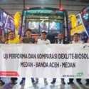 Pertamina Test Run Dexlite Rute Medan-Banda Aceh