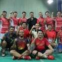 Menpora-Pemred <i>Rakyat Merdeka</i> Silaturahmi Dengan Tanding Badminton