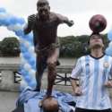 Patung Messi Dirusak Lagi Di Argentina