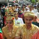 540 Pasangan Nikah Massal di Monas Malam Tahun Baru