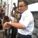 Anies: Saluran Air Di Rasuna Said Penuh Kabel Dan Lumpur