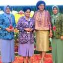 Istri Menhan dan Istri Panglima Sepakat  Dukung Keberhasilan Tugas TNI