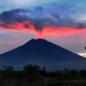 Gunung Agung Erupsi Lagi, Ribuan Jiwa Masih Mengungsi
