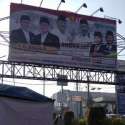 Berizin, Panwaslu Sukabumi Tunda Bongkar Billboard Paslon