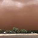 Badai Debu Oranye Selimuti Kota Di Australia Ini
