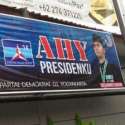 Beredar Spanduk AHY Presidenku