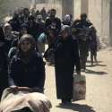 Dibantu Rusia, 5.000 Warga Sipil Angkat Kaki Dari Ghouta Timur