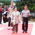Lawatan Ke Mabes Polri, Mega Disambut Karpet Merah