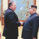 Gedung Putih Rilis Foto Pertemuan Mike Pompeo Dan Kim Jong un