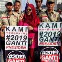Massa Pro Dan Kontra Jokowi Tidak Sampai Saling Dorong