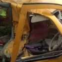 13 Anak Tewas Dalam Kecelakaan Bus-Kereta Di India