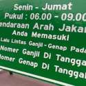 Uji Coba Ganjil Genap Tol Jakarta-Tangerang Dimulai 16 April 2018