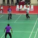 Tanding Badminton Dengan Sultan Brunei, Jokowi Keluar Keringat Dua Ember