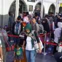 Stasiun Pasar Senen Sudah Memberangkatkan 12.515 Pemudik