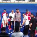 Wapres JK Cek Kesiapan Venue Hoki Dan Tenis Di GBK