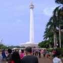 H+3 Lebaran, Monas Dipadati 3.000 Pengunjung