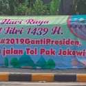 Jangan Rusak Momen Mudik Lebaran Dengan Spanduk Yang Tidak Bertanggung Jawab