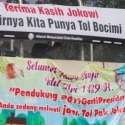 Spanduk Tol Jokowi Dicurigai Bikinan Penentang Jokowi