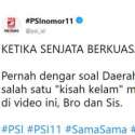 Video <i>#Mei98JanganLagi</i> Produksi PSI Bukti Keberpihakan Terhadap PKI