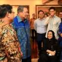 Senyuman Rachmawati Menyaksikan Pertemuan SBY-Prabowo