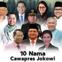 Belum Mengerucut, Inilah 10 Cawapres Pendamping Jokowi