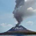 Gunung Anak Krakatau Meletus 56 Kali Hari Ini, Status 