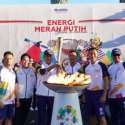Sambut Obor Asian Games, Telkom Gelorakan Energi Merah Putih Di Bali