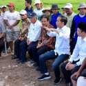 Presiden Jokowi Berdialog Dengan Petani Di Lokasi PKT Sumbawa