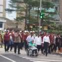 Presiden Jokowi: Warga Malas Jalan Kaki