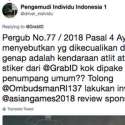 Tidak Boleh Ada Monopoli Angkutan Daring Di Zona Ganjil Genap